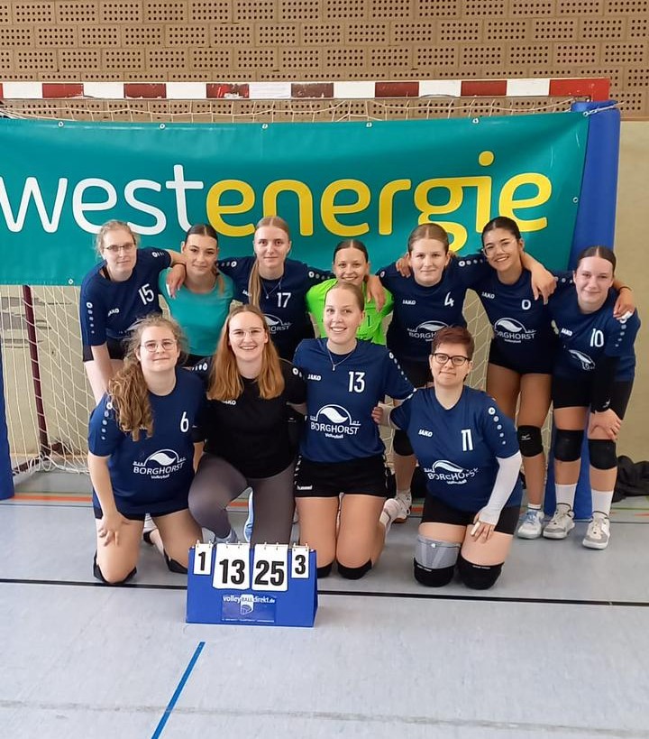 Die Damen II holen sich den Sieg in heimischer Halle